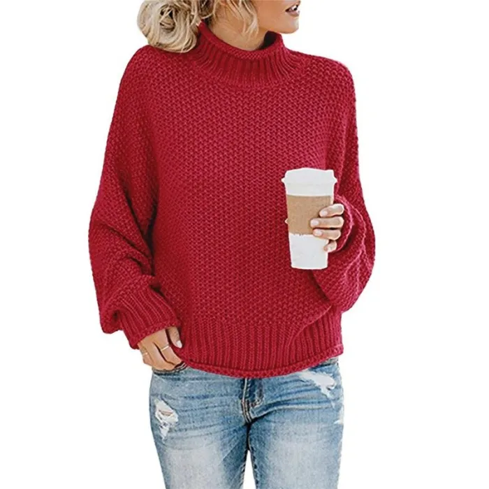 Women Sweaters - Long Sleeve - KnittedWomen's fashion