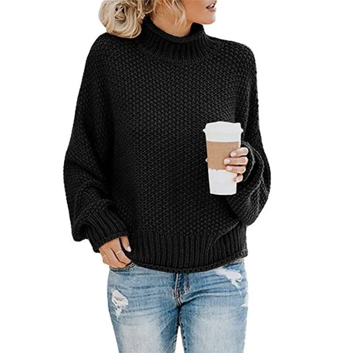 Women Sweaters - Long Sleeve - KnittedDames mode