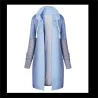 Women Coats - Casual - Hooded - Pink - Blue - BlackWomen's fashion