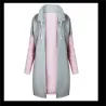Women Coats - Casual - Hooded - Pink - Blue - BlackWomen's fashion