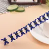 Kleine kristallen vlinders - haarspeldjes - 12 stuksHaarspelden