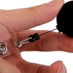 Intrekbare sleutelhanger - voor ID-kaart / badgehouderSleutelhangers