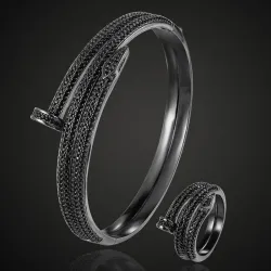 Gold-color Bracelet - Love BanglesArmbanden