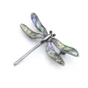 Vintage emaille libel - elegante brocheBroches