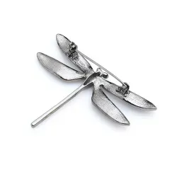 Vintage emaille libel - elegante brocheBroches