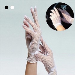 Fishnet gloves - thin nylon lace - UV-proofGloves