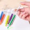 Naald / injectiespuit gevormde pens - markeerstiften - markers - 6 stuksPennen & Potloden