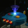 Boot / auto's - parkeerstation - met glijbaan / verlichting / muziek - speelgoedSpeelgoed