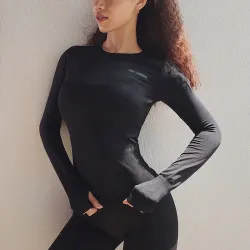 Elastic - Breathable - Long sleeveBlouses & overhemden