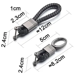 Leather Rope - Car - KeyChainSleutelhangers