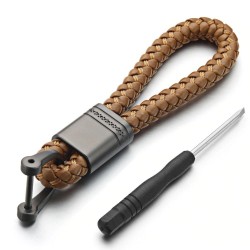 Leather Rope - Car - KeyChainSleutelhangers