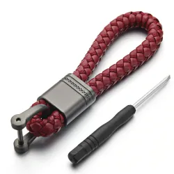Leather Rope - Car - KeyChainSleutelhangers