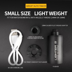 Airsoft Tracer Lighter - 14mm/10mm - Glow in Dark LightSpeelgoed