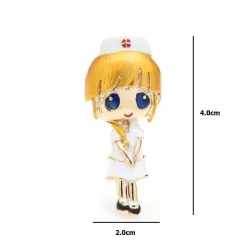 Gold Hair Nurse - BroochesBroches