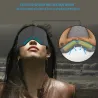 Silk - Sleeping Mask - Travel - Grey - BlackSleeping