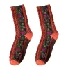 Embroidery Flower Socks - Ethnic Style - WomenWomen's fashion