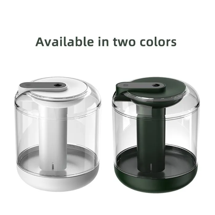 Air Humidifier - Rechargeable - Essential Oil - Black - WhiteLuchtbevochtigers
