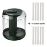 Air Humidifier - Rechargeable - Essential Oil - Black - WhiteLuchtbevochtigers