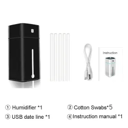 Air Humidifier - 1000ml - Mist MakerLuchtbevochtigers