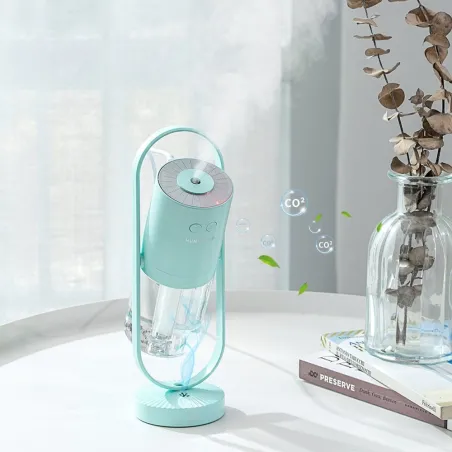 Air Ion Humidifier - 200ML - Ultrasonic - 7 Color LightsLuchtbevochtigers