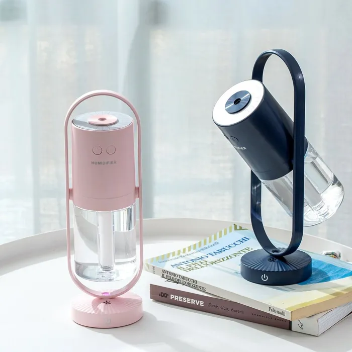 Air Ion Humidifier - 200ML - Ultrasonic - 7 Color LightsLuchtbevochtigers