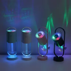 Air Ion Humidifier - 200ML - Ultrasonic - 7 Color LightsLuchtbevochtigers
