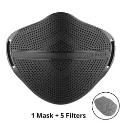 Camouflage - Respirator Face Mask - Silicone - 1pcMondmaskers
