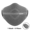 Camouflage - Respirator Face Mask - Silicone - 1pcMondmaskers