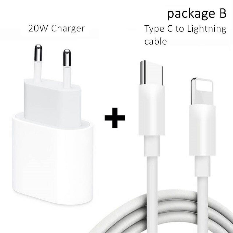 PD 20W - USB-C C2 - 5V 9V 2.2A - fast charger - EU plugChargers
