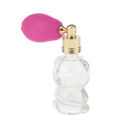 8ml Glass - Perfume Bottle - Refillable - Bear ShapedParfum