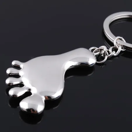 Silver Feet - KeychainSleutelhangers