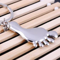 Silver Feet - KeychainSleutelhangers