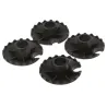 Rubberen moddermand - voor wandelstokken - 4cm - 4 stuksSurvival gereedschap