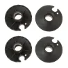 Rubberen moddermand - voor wandelstokken - 4cm - 4 stuksSurvival gereedschap