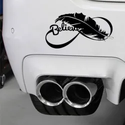 Vogelveer - vinyl autostickerStickers