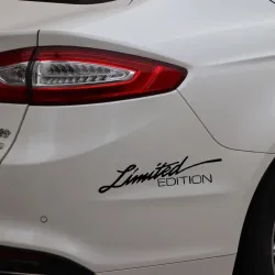 Limited Edition - vinyl car stickerStickers