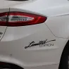 Limited Edition - vinyl car stickerStickers