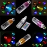 Acrylic crystal LED bulb - RGB - E27 - E14 - AC85 - 265VE14