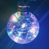 E27 1.7W - Led RGB lamp - dimbaar - KerstdecoratieE27