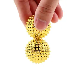 Acupressuurbehandeling - handstimulatienaalden - magnetische massageballen - 2 stuksMassage