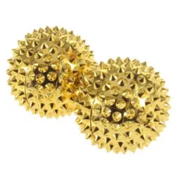 Acupressuurbehandeling - handstimulatienaalden - magnetische massageballen - 2 stuksMassage