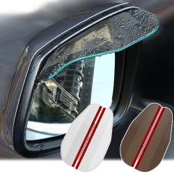 Auto achteruitkijkspiegel - zijspiegel - regenvizier - sticker - 2 stuksStickers