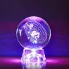 Zonne-beeldjes - 3D planetenmodel - kristallen bol - bureau-decoratieDecoratie