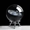 Zonne-beeldjes - 3D planetenmodel - kristallen bol - bureau-decoratieDecoratie