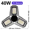 LED bulb - foldable lamp - high power - E27 - 110V - 220V - 40W - 60W - 80WE27
