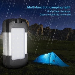 Draagbare lantaarn - camping / tentlicht - dimbaar - noodstroombank - waterdicht - 6000mAhSurvival gereedschap