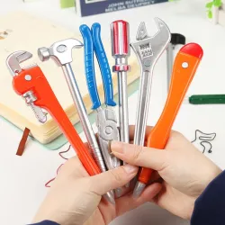 Gereedschap vormige pen - hamer - mes - 6 stuksPennen & Potloden