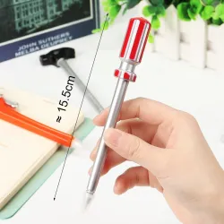 Gereedschap vormige pen - hamer - mes - 6 stuksPennen & Potloden