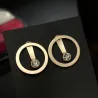 Elegante ronde oorbellen met kristalOorbellen
