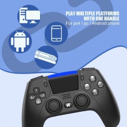 PS4 / PS5 - Bluetooth draadloze controller - dubbele trilling - PC / AndroidController